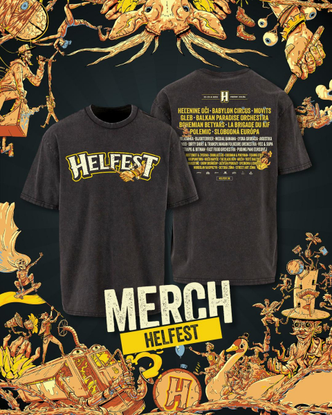 Tričko HO HELfest 25 - Žena, LIMITKA