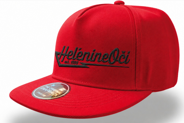 Šiltovka retro red